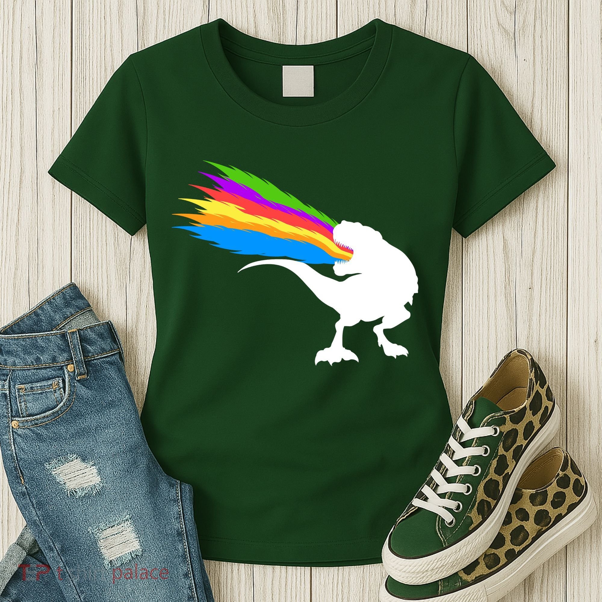 Dino Beam Women's T-Shirt