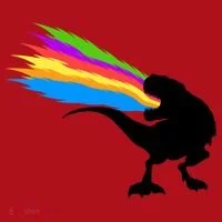 Dino Beam Christmas Stocking thumb 1