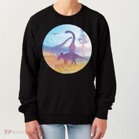 Dinosaur Landscape Women's Sweatshirt thumb 0
