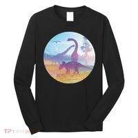 Dinosaur Landscape Long Sleeve Shirt thumb 0
