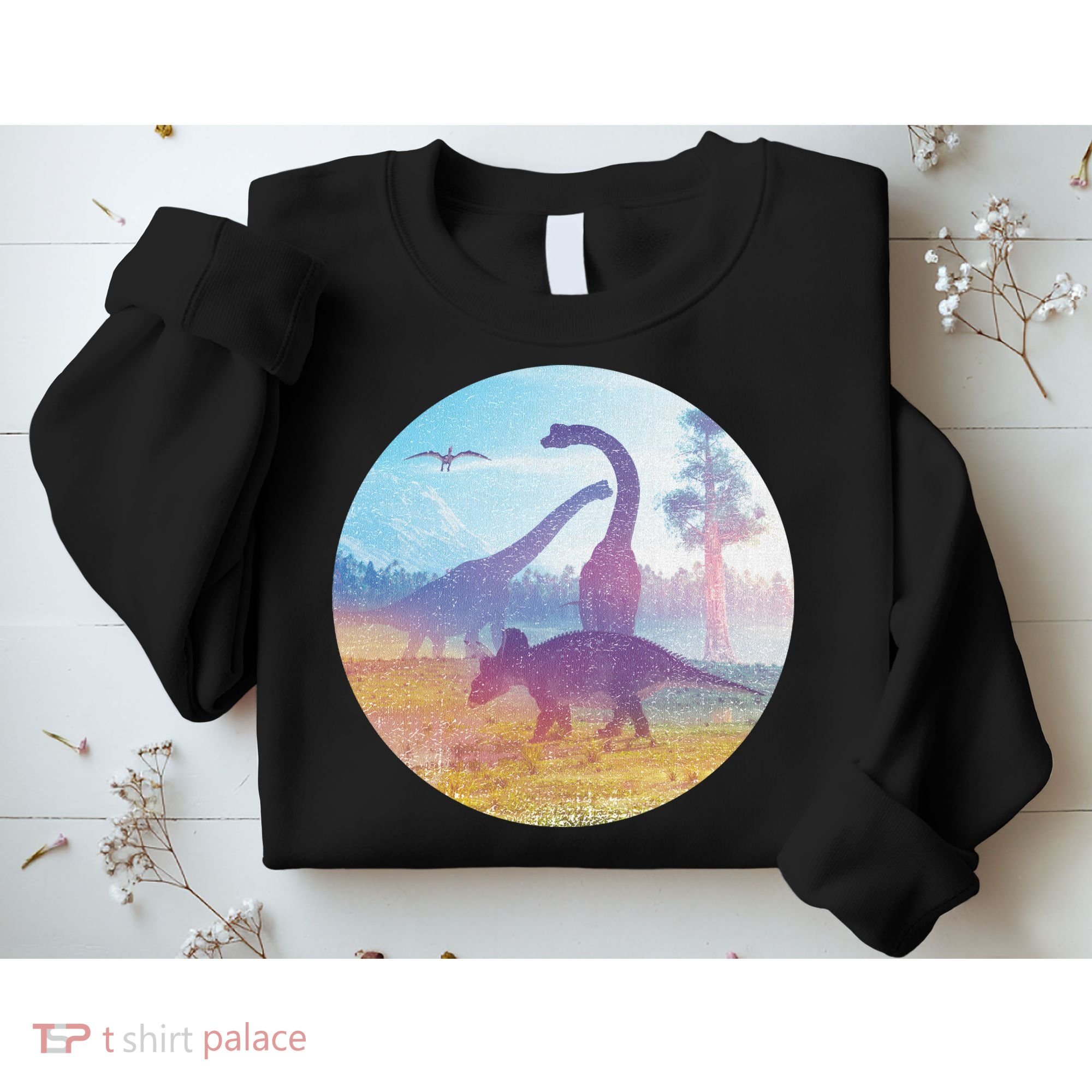 Dinosaur Landscape Sweatshirt