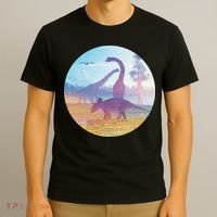 Dinosaur Landscape T-Shirt thumb 3