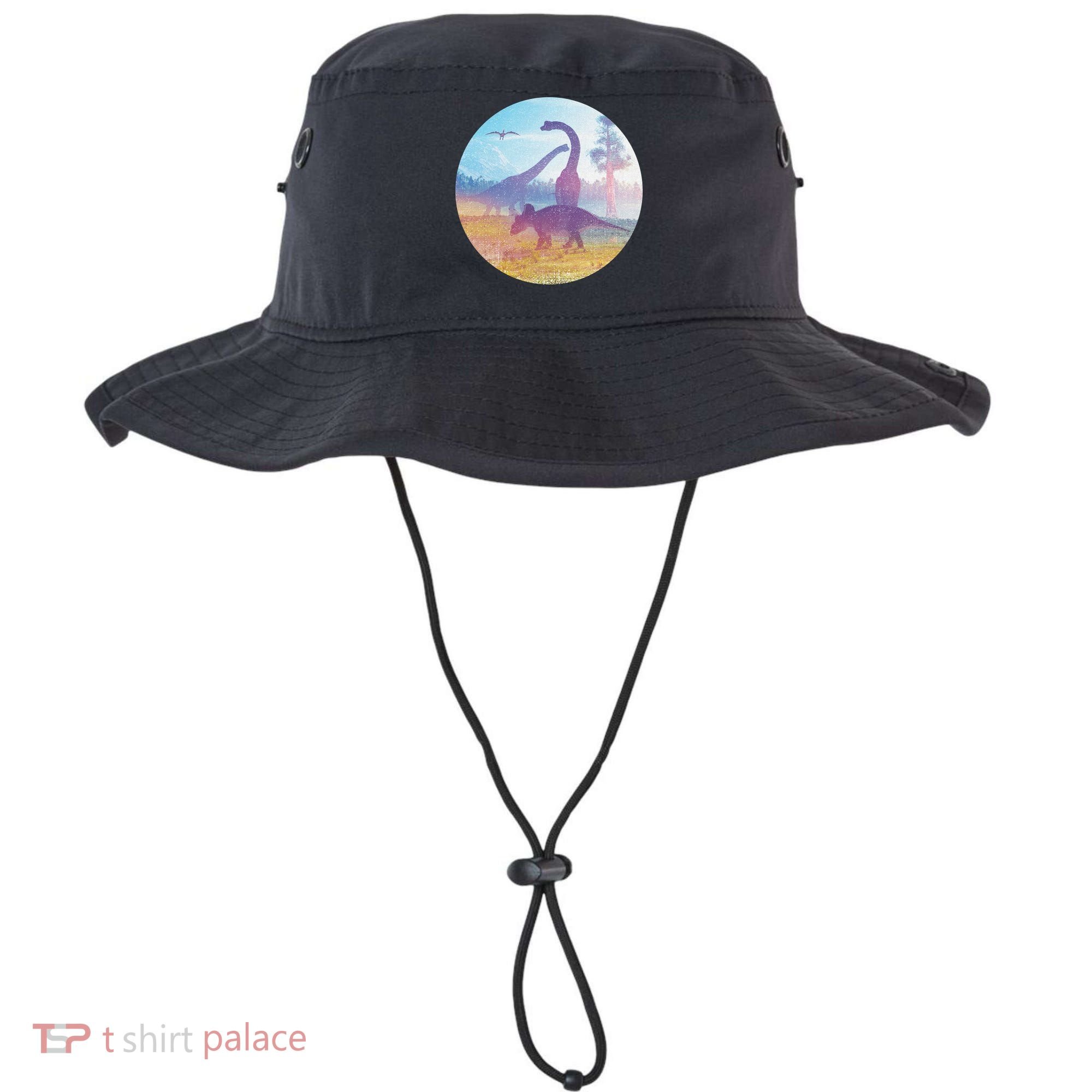 Dinosaur Landscape Bucket Hat