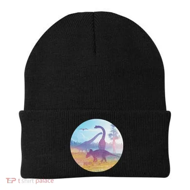Dinosaur Landscape Beanie