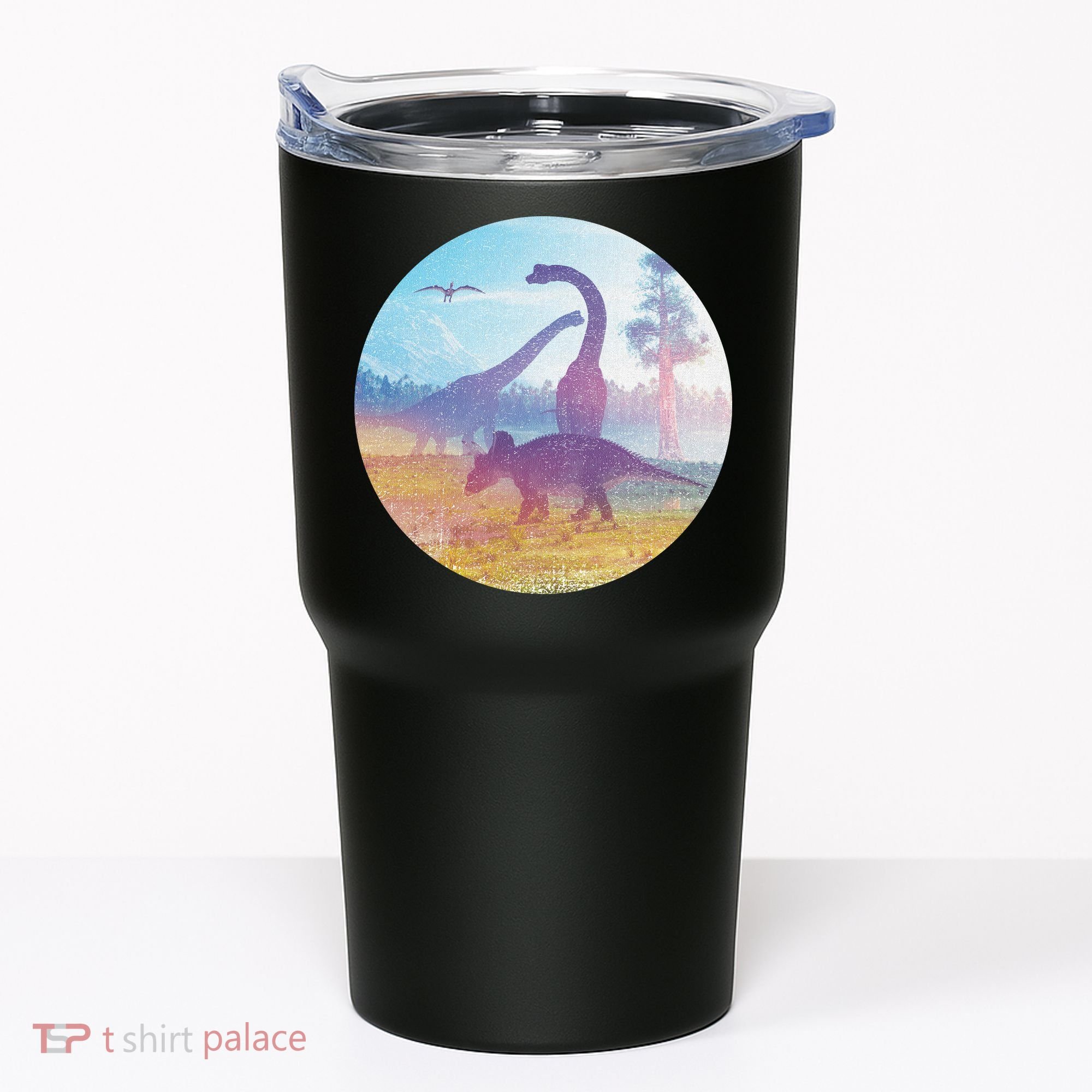 Dinosaur Landscape Tumbler