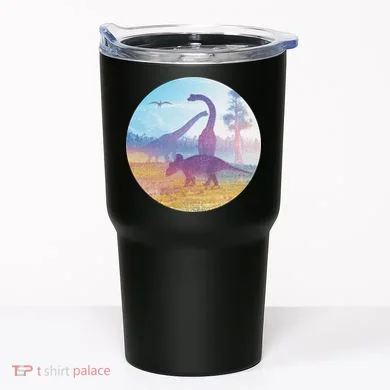 Dinosaur Landscape Tumbler
