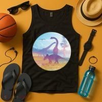 Dinosaur Landscape Tank Top thumb 4