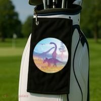 Dinosaur Landscape Golf Towel thumb 2