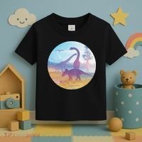 Dinosaur Landscape Toddler T-Shirt thumb 3