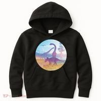 Dinosaur Landscape Kids Hoodie thumb 0