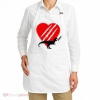 Dinosaur RAWR Valentine's Day Apron thumb 2