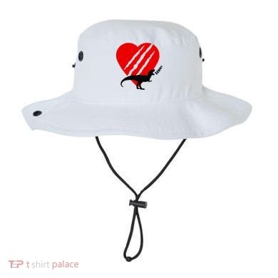 Dinosaur RAWR Valentine's Day Bucket Hat