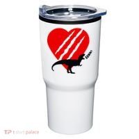 Dinosaur RAWR Valentine's Day Tumbler thumb 0