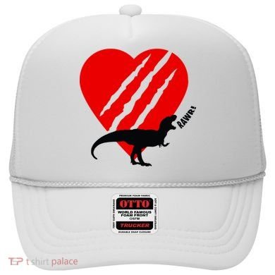Dinosaur RAWR Valentine's Day Hat
