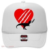 Dinosaur RAWR Valentine's Day Hat thumb 0