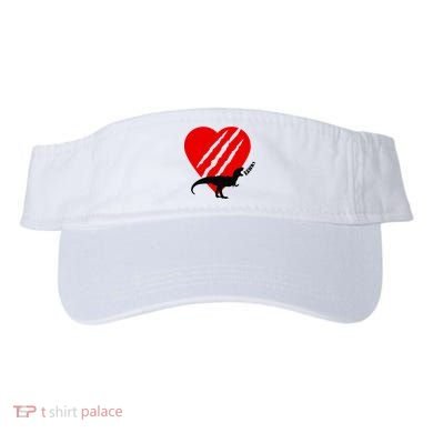 Dinosaur RAWR Valentine's Day Visor