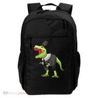 Dinosaur Thanksgiving Pilgrim Backpack thumb 0