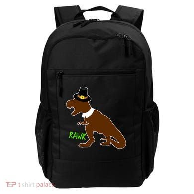 Dinosaur Thanksgiving T-Rex Pilgrim Backpack