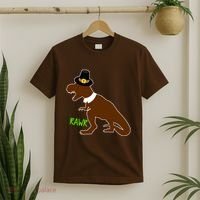 Dinosaur Thanksgiving T-Rex Pilgrim T-Shirt thumb 2