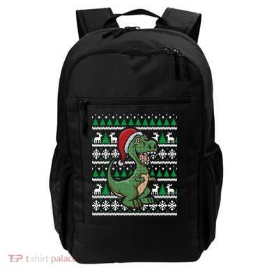 Dinosaur Ugly Christmas Backpack