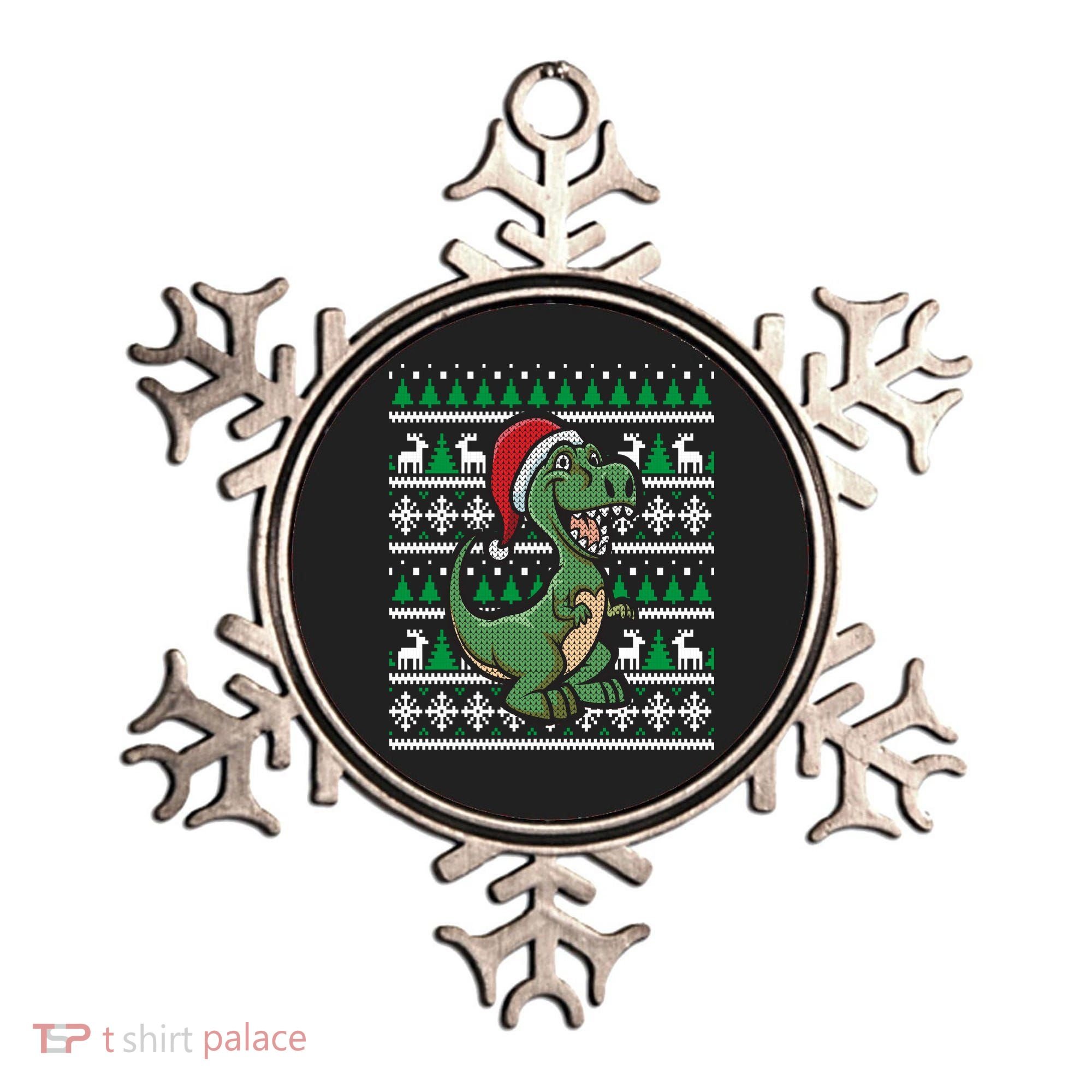 Dinosaur Ugly Christmas Ornament