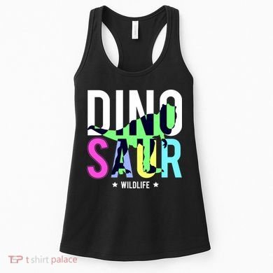 Dinosaur Wildlife Women's Tank Top