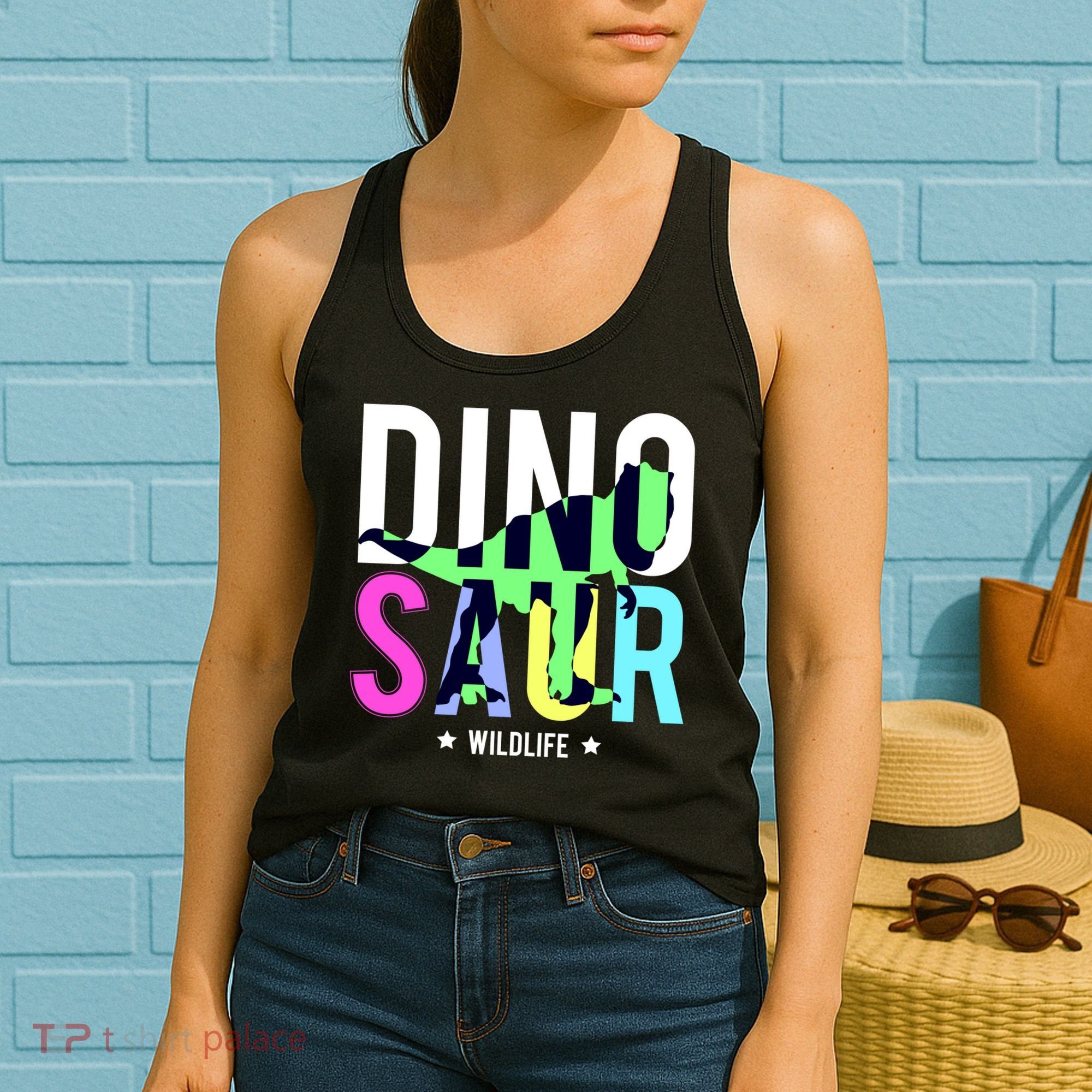Dinosaur Wildlife Women's Tank Top