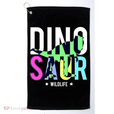 Dinosaur Wildlife Golf Towel