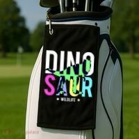 Dinosaur Wildlife Golf Towel thumb 2