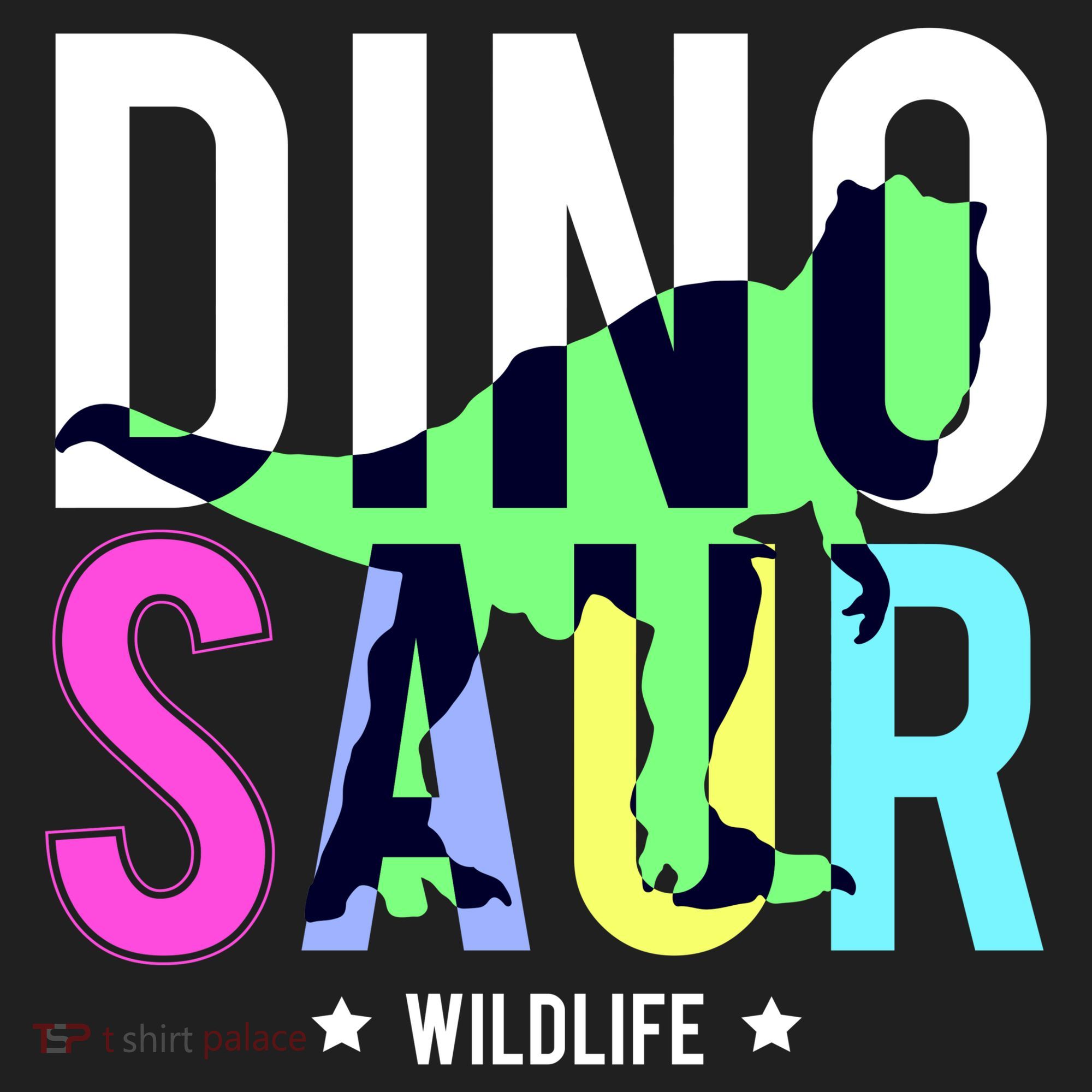 Dinosaur Wildlife Golf Towel