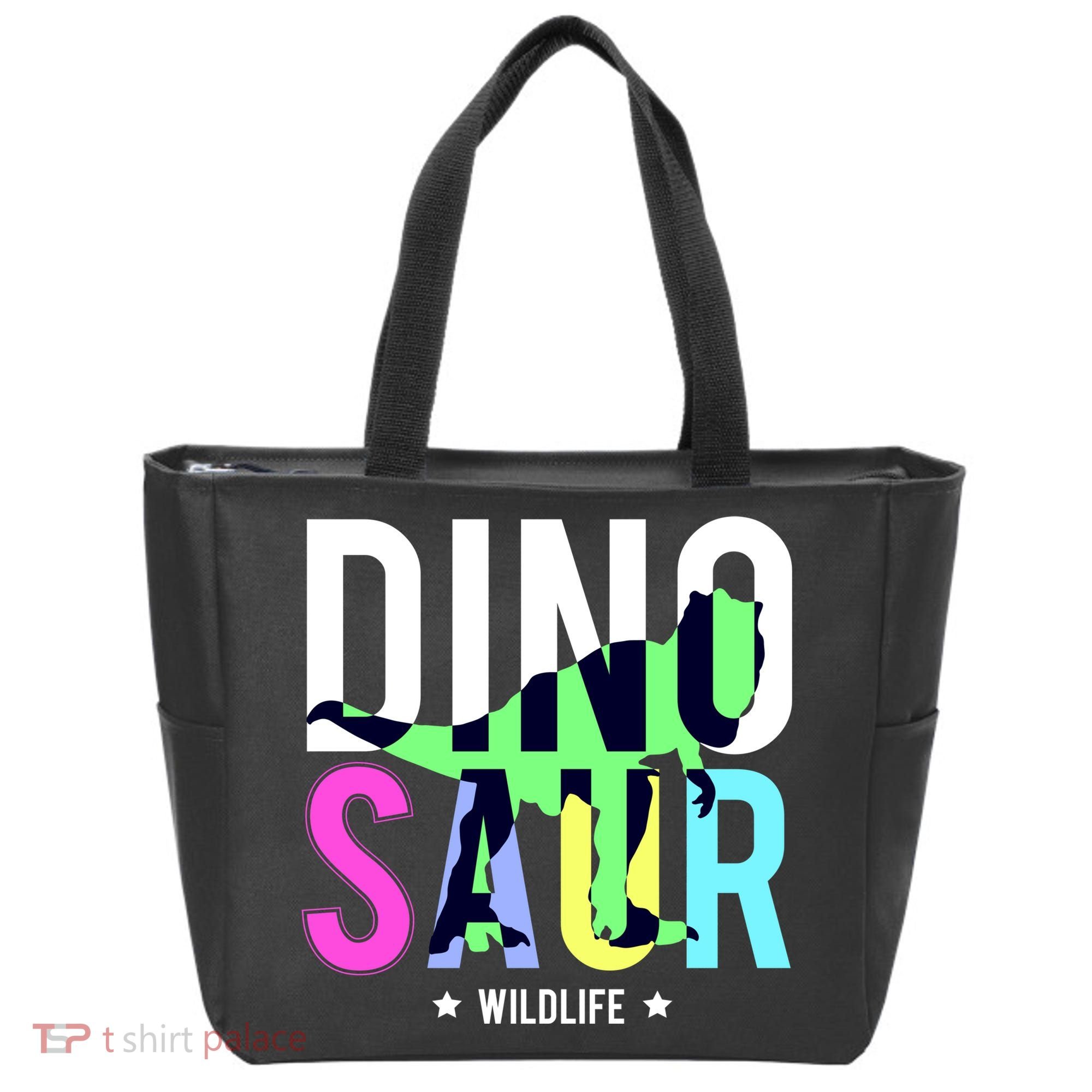 Dinosaur Wildlife Tote Bag