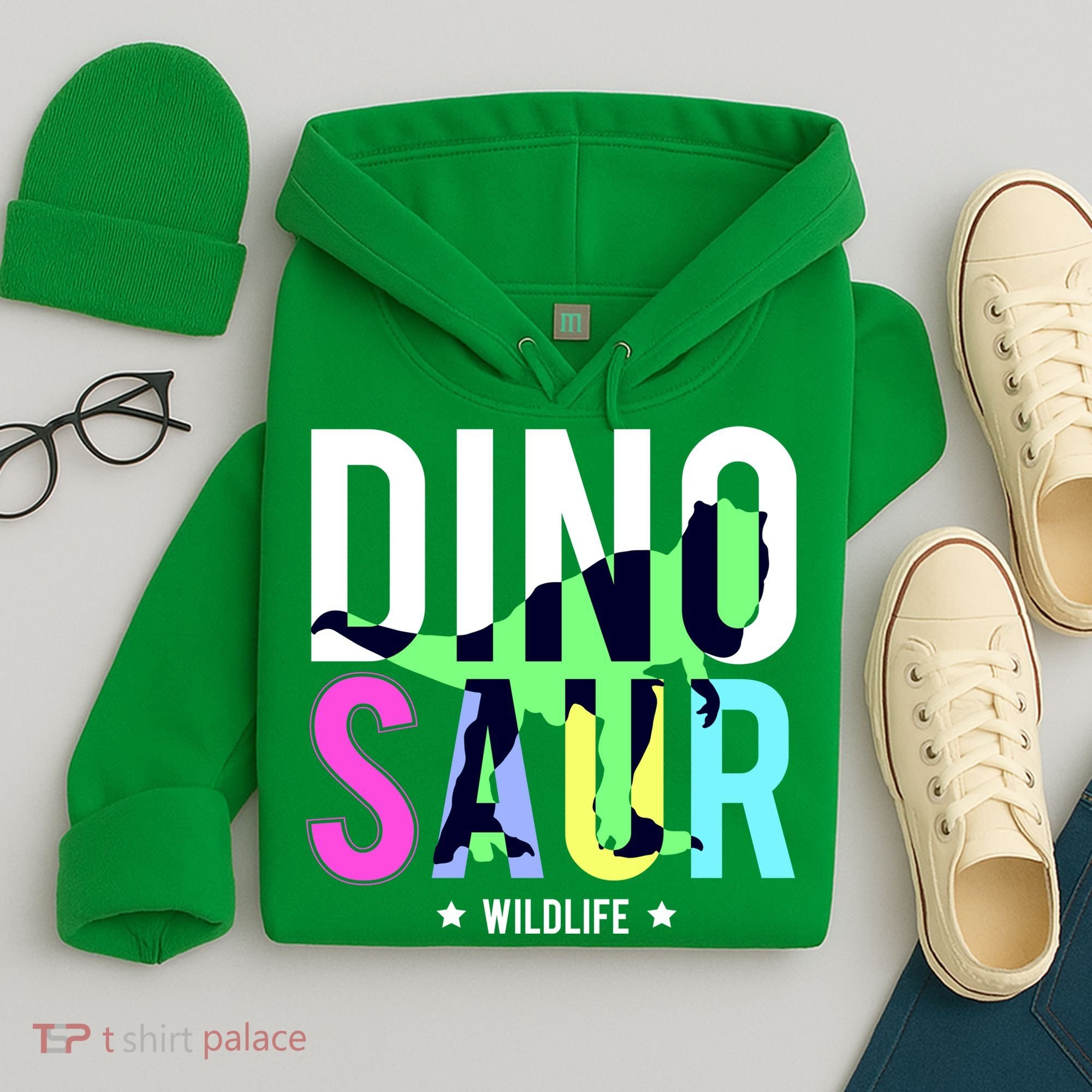 Dinosaur Wildlife Hoodie
