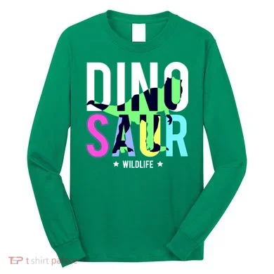 Dinosaur Wildlife Long Sleeve Shirt