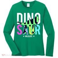 Dinosaur Wildlife Women's Long Sleeve Shirt thumb 0