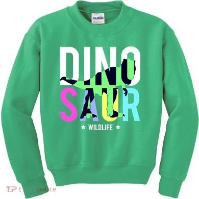 Dinosaur Wildlife Kids Sweatshirt