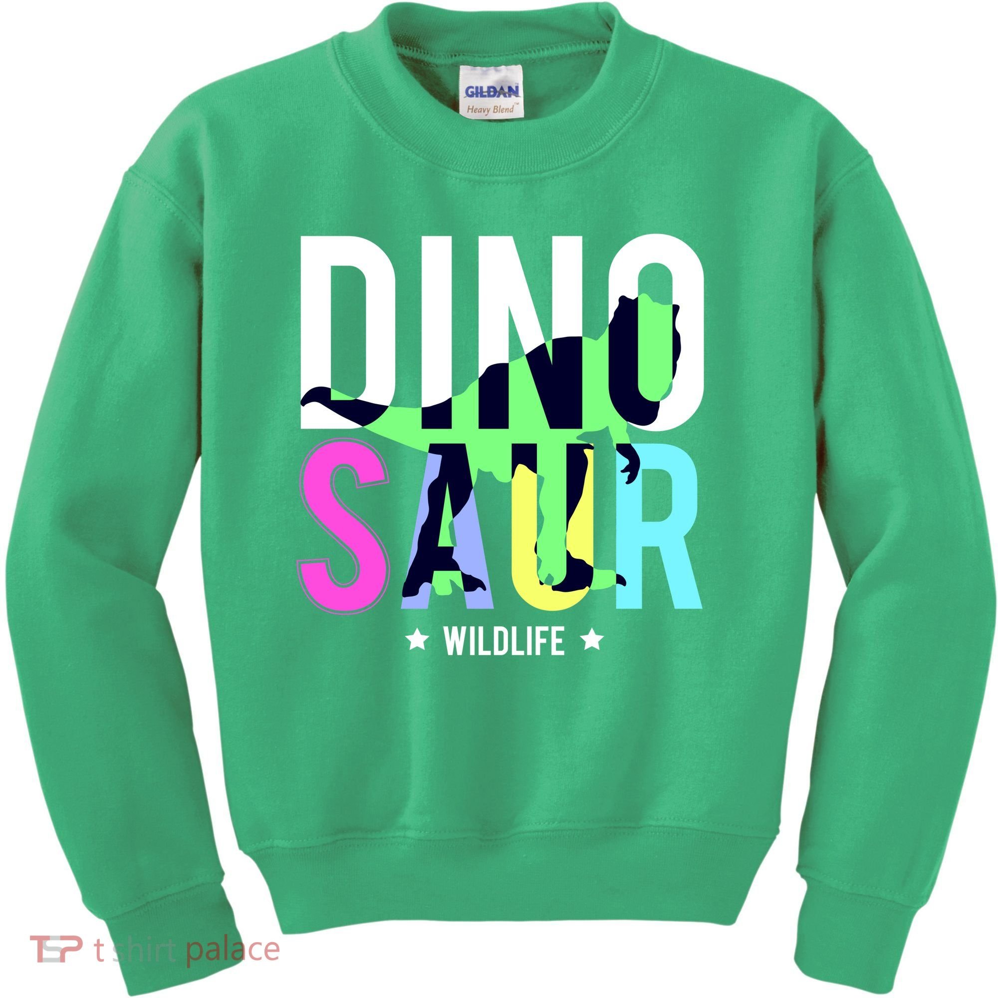 Dinosaur Wildlife Kids Sweatshirt