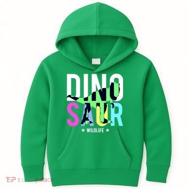 Dinosaur Wildlife Kids Hoodie