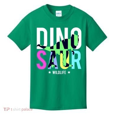Dinosaur Wildlife Kids T-Shirt