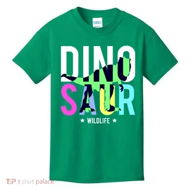Dinosaur Wildlife Kids T-Shirt
