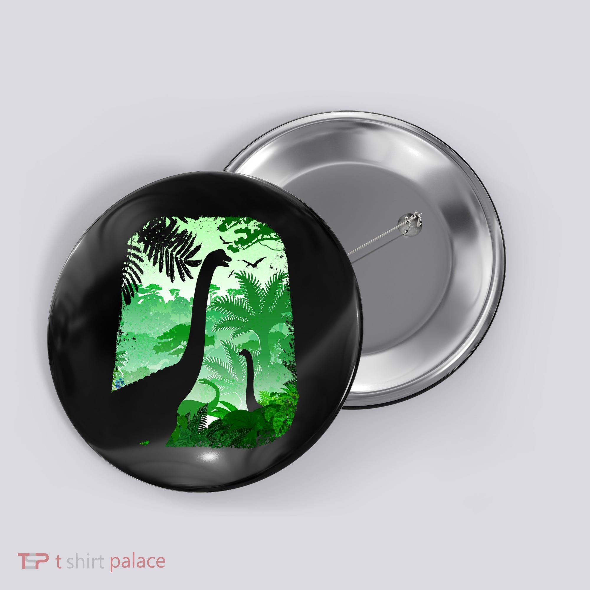 Dinosaur World Button