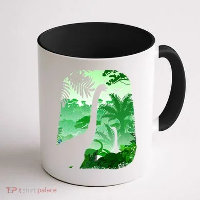 Dinosaur World Coffee Mug back