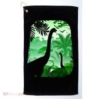 Dinosaur World Golf Towel thumb 0