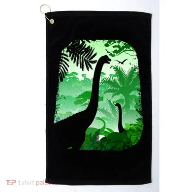Dinosaur World Golf Towel