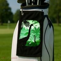 Dinosaur World Golf Towel thumb 2