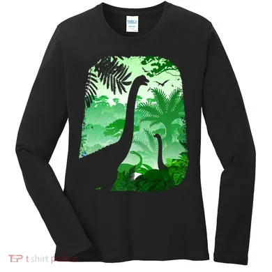 Dinosaur World Women's Long Sleeve Shirt
