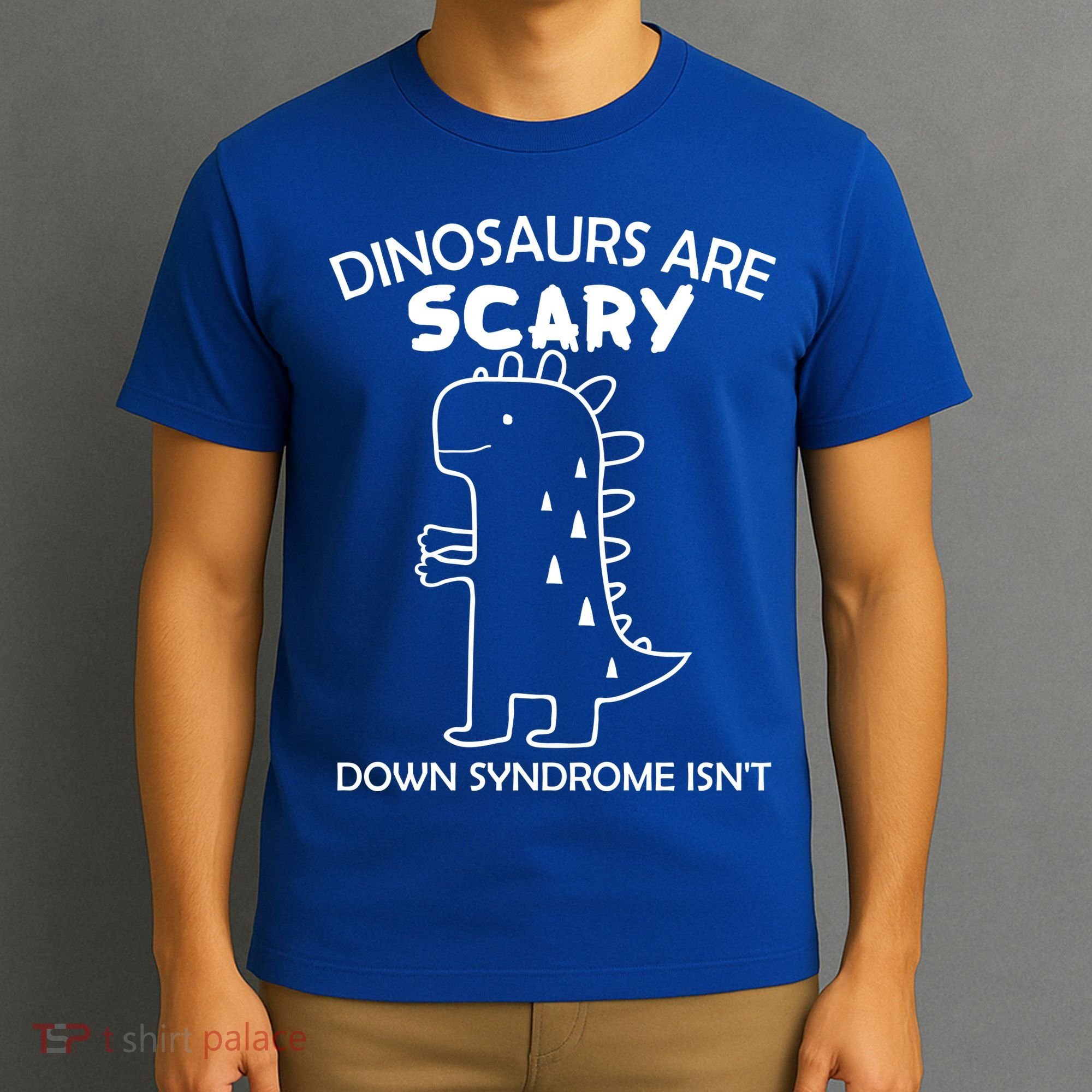 Dinosaurs Are Scary Down Syndrome isn't1 T-Shirt