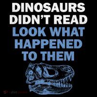 Dinosaurs Didn't Read Backpack thumb 2