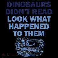 Dinosaurs Didn't Read Coffee Mug thumb 5