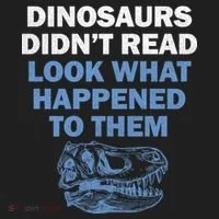 Dinosaurs Didn't Read Tumbler thumb 3