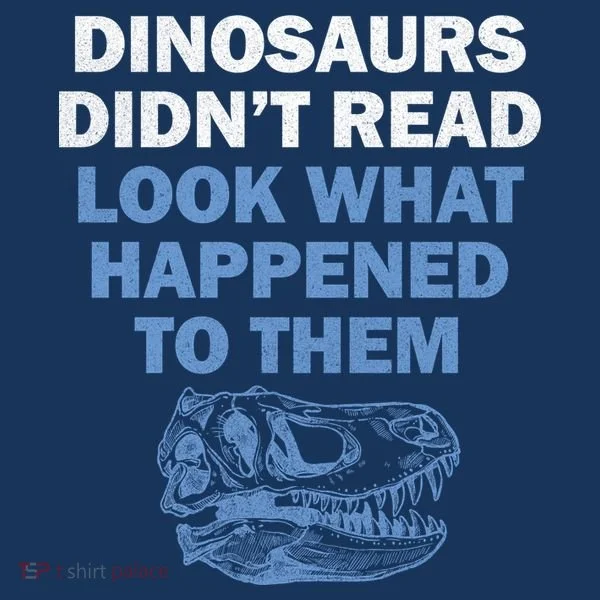 Dinosaurs Didn't Read Doggie Tank